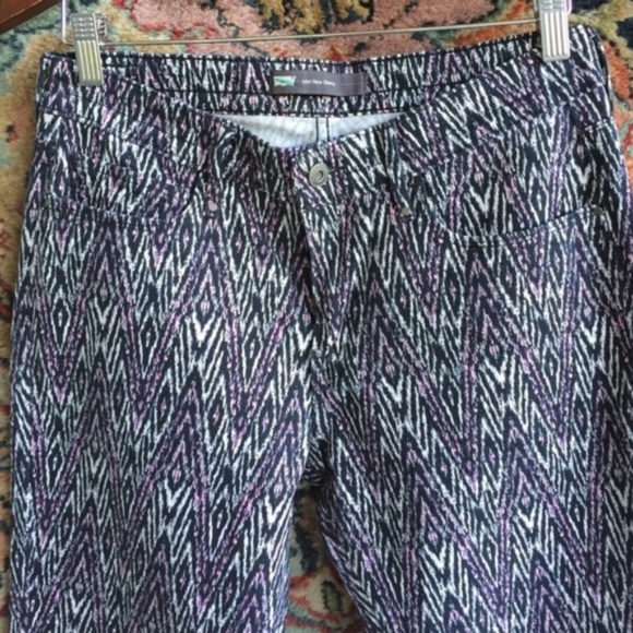 Levi's Ankle Skinny Diamond Ikat Print Jeans Zigzag - Picture 7 of 8